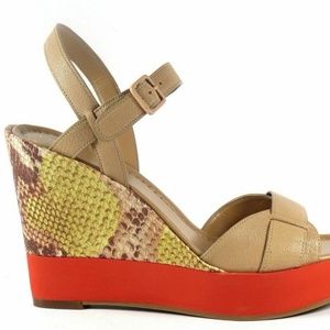 Cole Haan Shoes - Cole Haan Paley Wedge Sandal Sandstone NEW IN BOX Cole Haan Shoes - Cole Haan Paley Wedge Sandal Sandstone NEW IN BOX